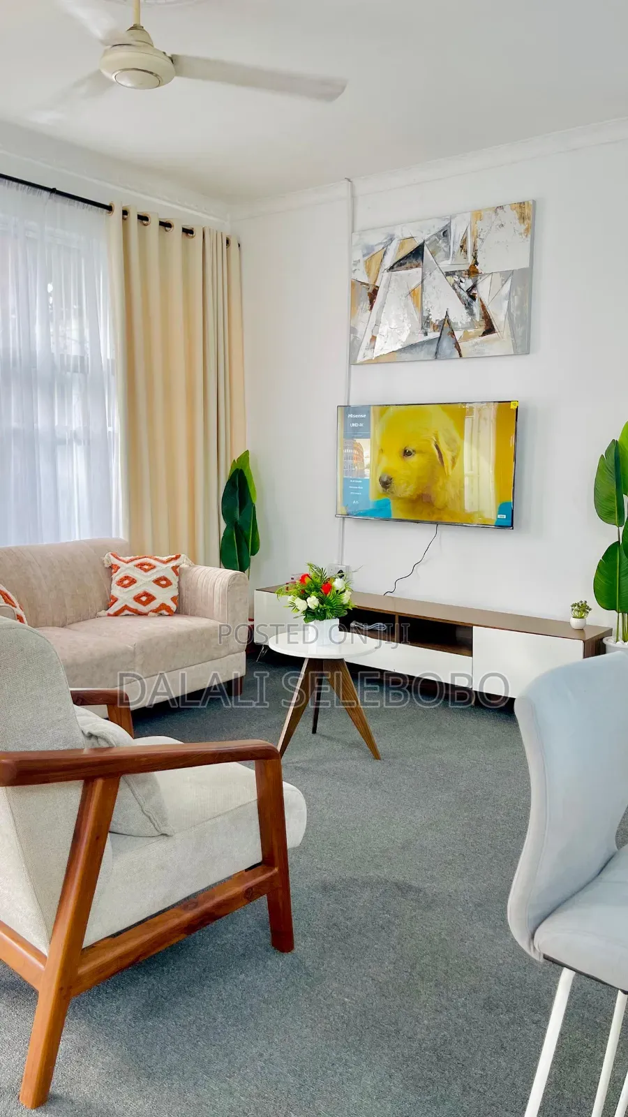 Furnished 1bdrm Bedsitter in Mikocheni B for rent