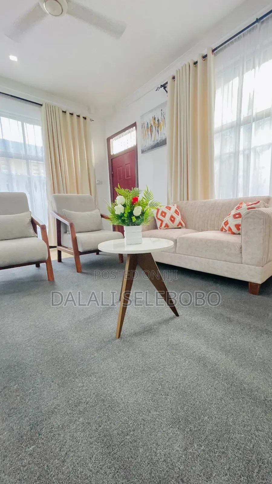 Furnished 1bdrm Bedsitter in Mikocheni B for rent