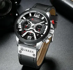 Curren 8329 Classic Watch Black