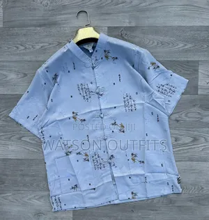 Shati Za Kiume Za Short Sleeve Official