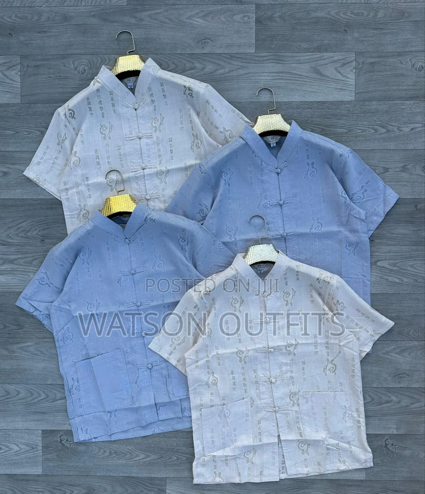 Shati Za Kiume Za Short Sleeve Official