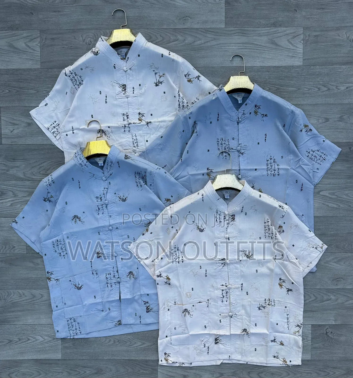 Shati Za Kiume Za Short Sleeve Official