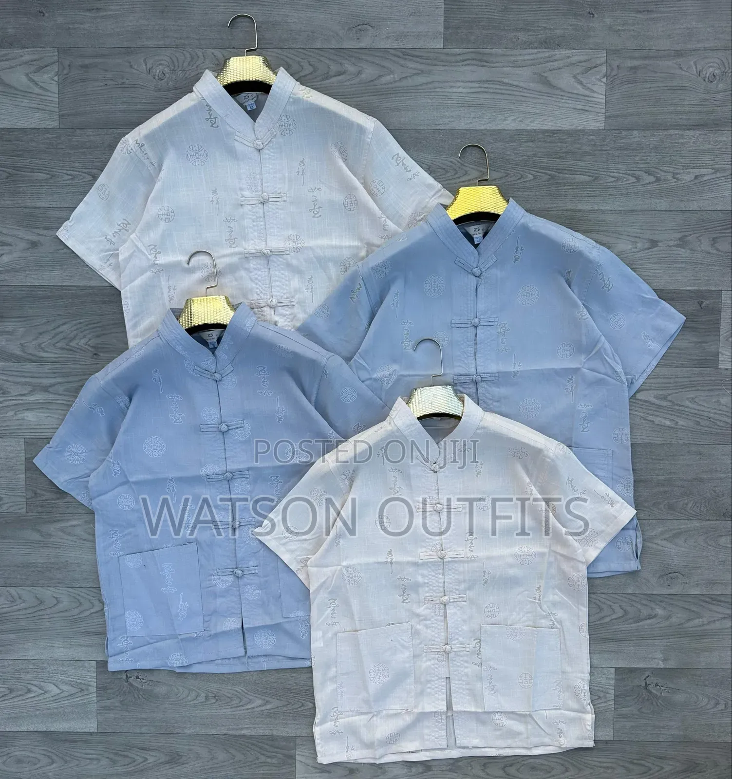 Shati Za Kiume Za Short Sleeve Official