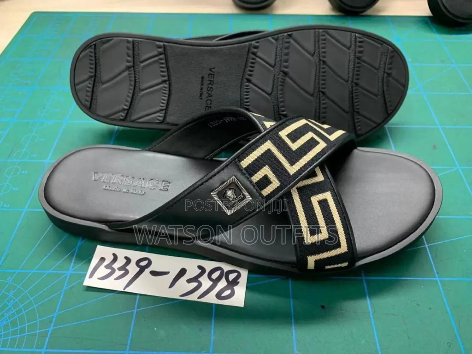 Best Quality Men's Versace Brand Footwears or Sandals