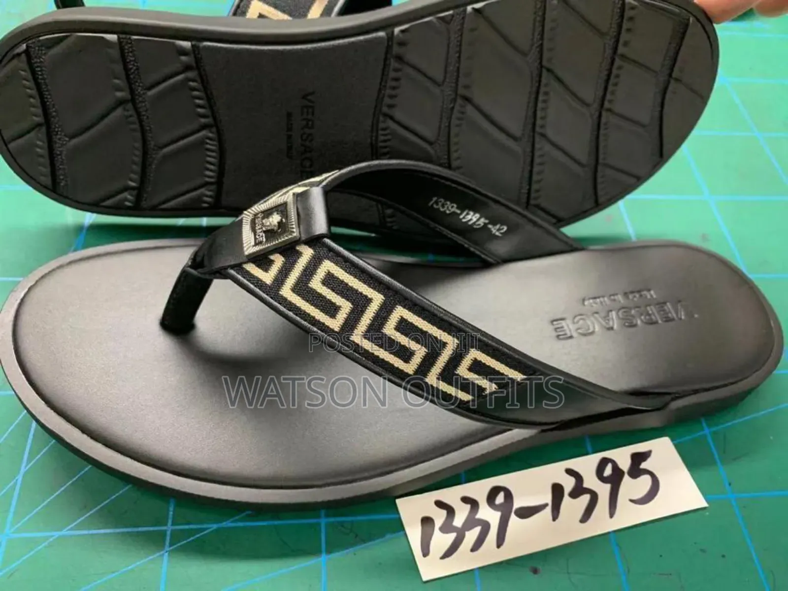 Best Quality Men's Versace Brand Footwears or Sandals