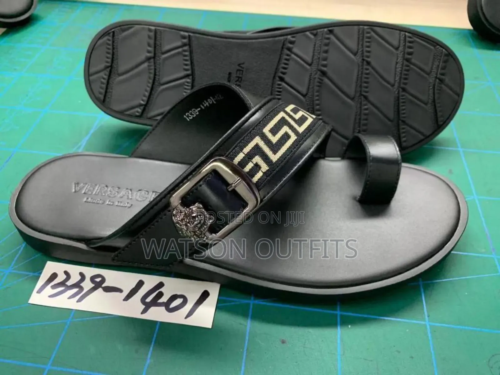 Best Quality Men's Versace Brand Footwears or Sandals