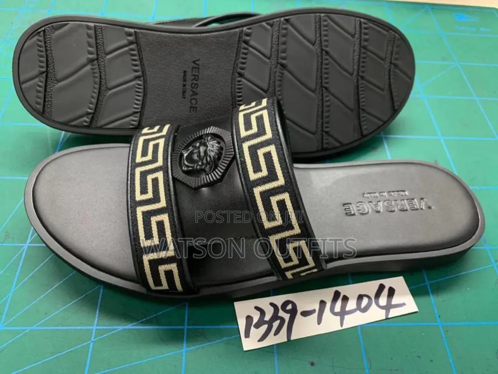 Best Quality Men's Versace Brand Footwears or Sandals