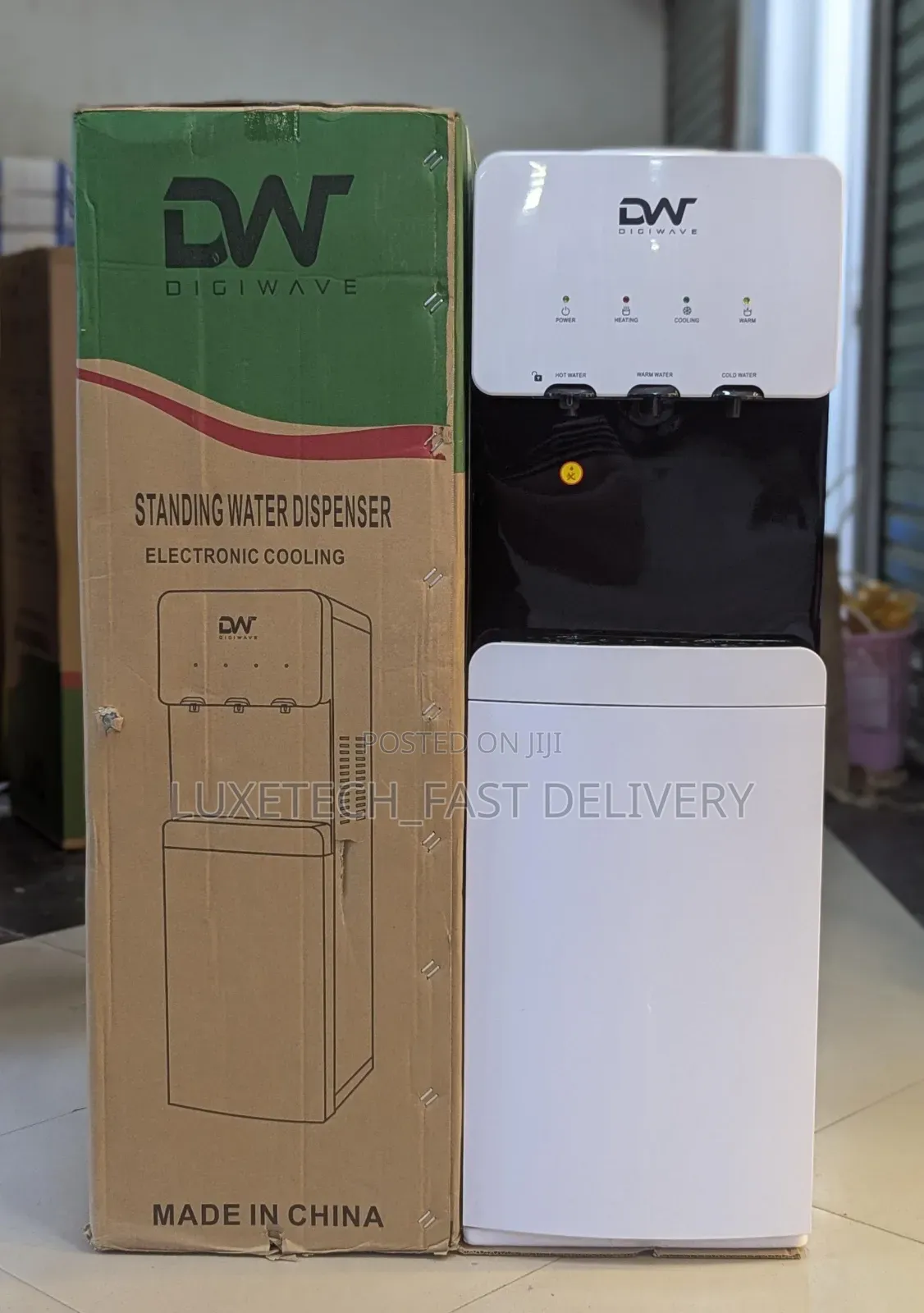 Digiwave Water Dispenser With Cabinet