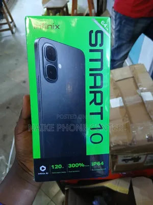 New Infinix Smart 10 128 GB Black