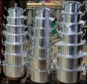Sufuria Pc 7 Ni Nzito Kubwa Kilo 3