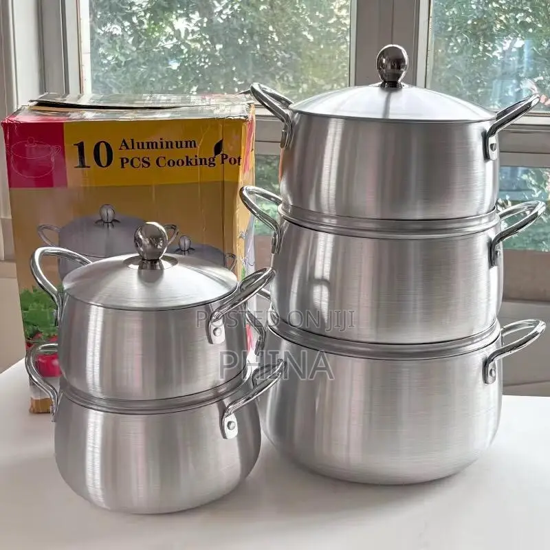 Sufuria Pc 5 Kubwa Ni 2,5kg
