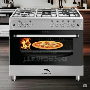 Dolphin Free Standing Oven 90×60cm 4 Gas 1 Electric