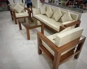 Wooden Sofa Set