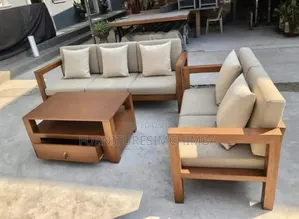 Wooden Sofa Set