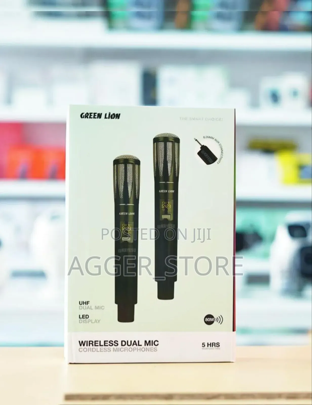 Greenlion Rechargeable Microphone (Two Mics)