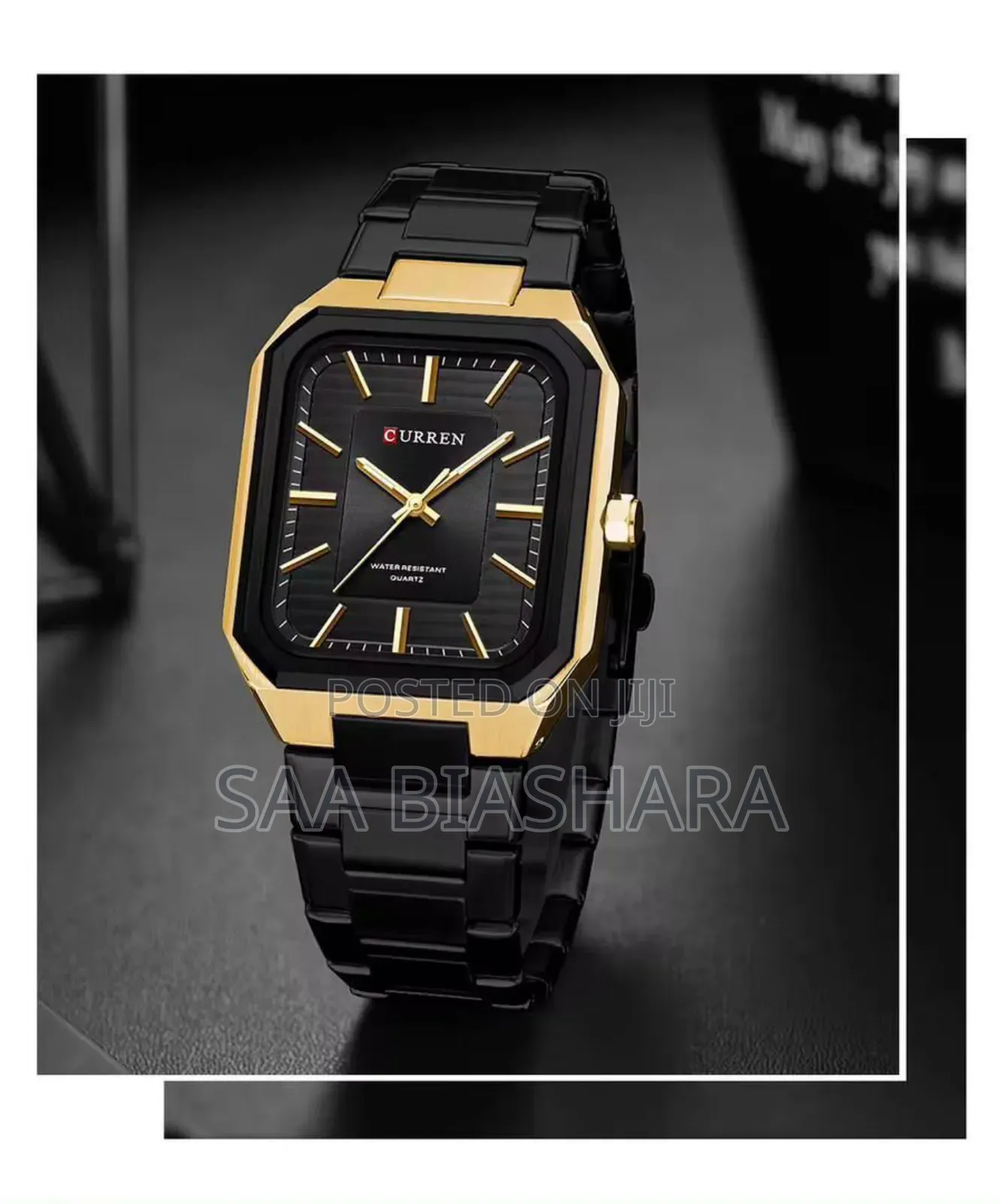Curren 8457 Classy Watch Black