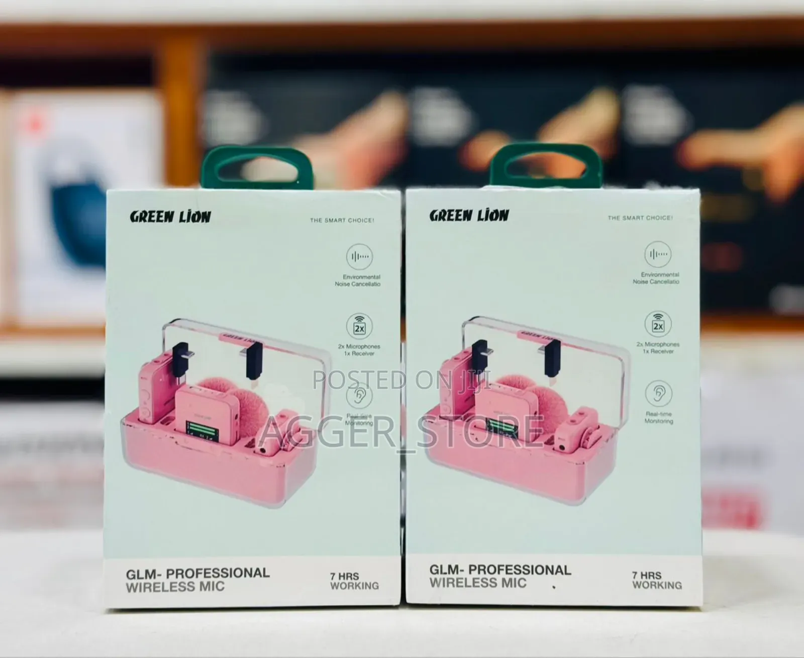 Greenlion Professional Mic (Double and Rechargeable)