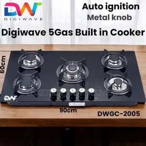 Digiwave 5 Gas Built-in Cooker (Full Gas) Best Quality