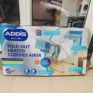Foldable, Stainless Steel Gullwing Space-Saving Laundry Rack