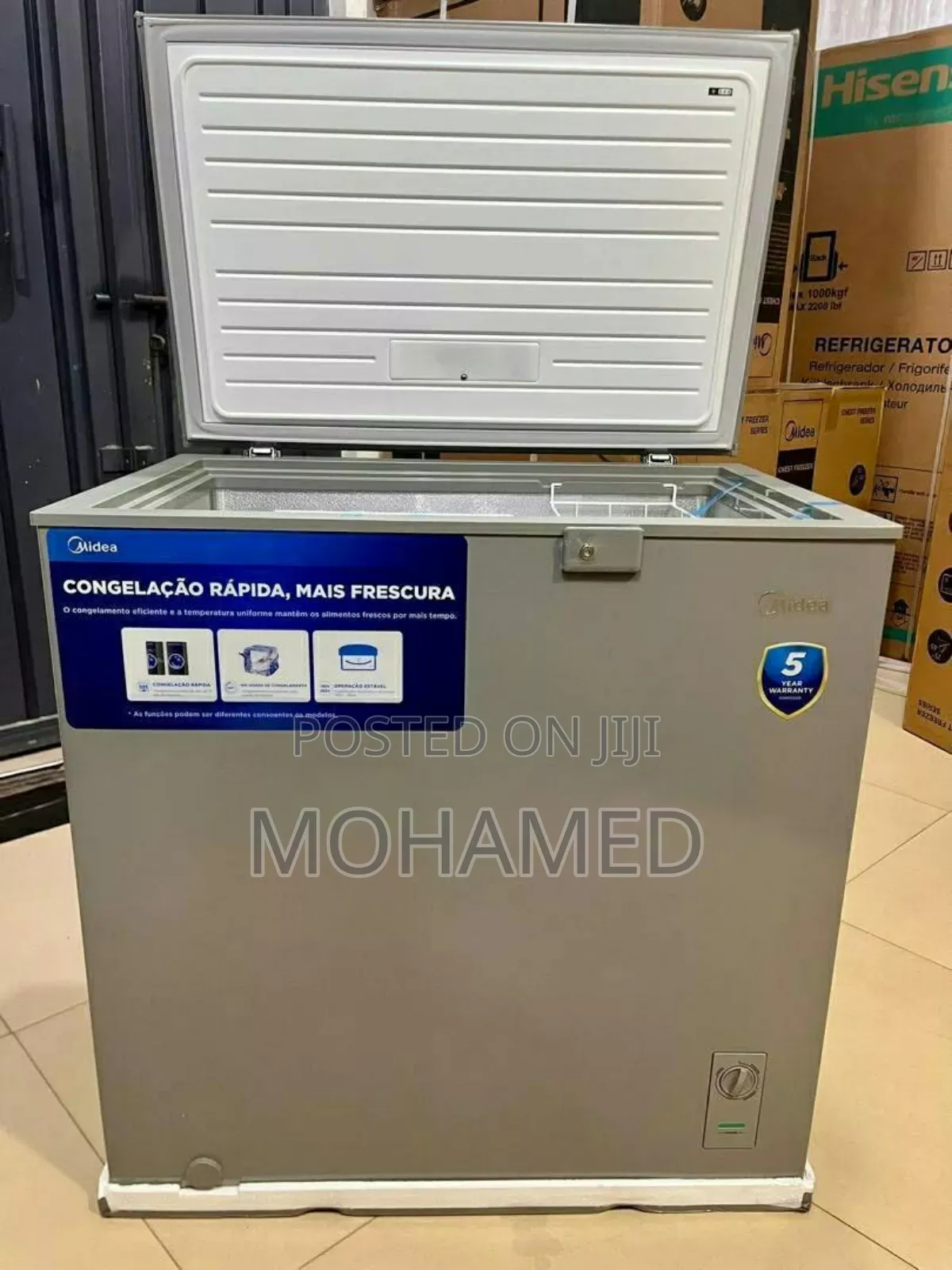 Midea Freezer Kubwa 200 Liters