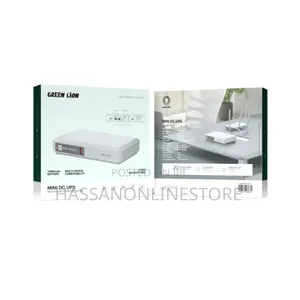 Green Lion Mini Dc Ups Multifunction Network - White