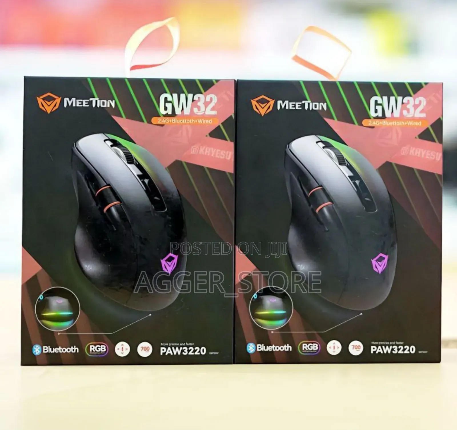 Meetion Gw32 Wireless Mouse Original