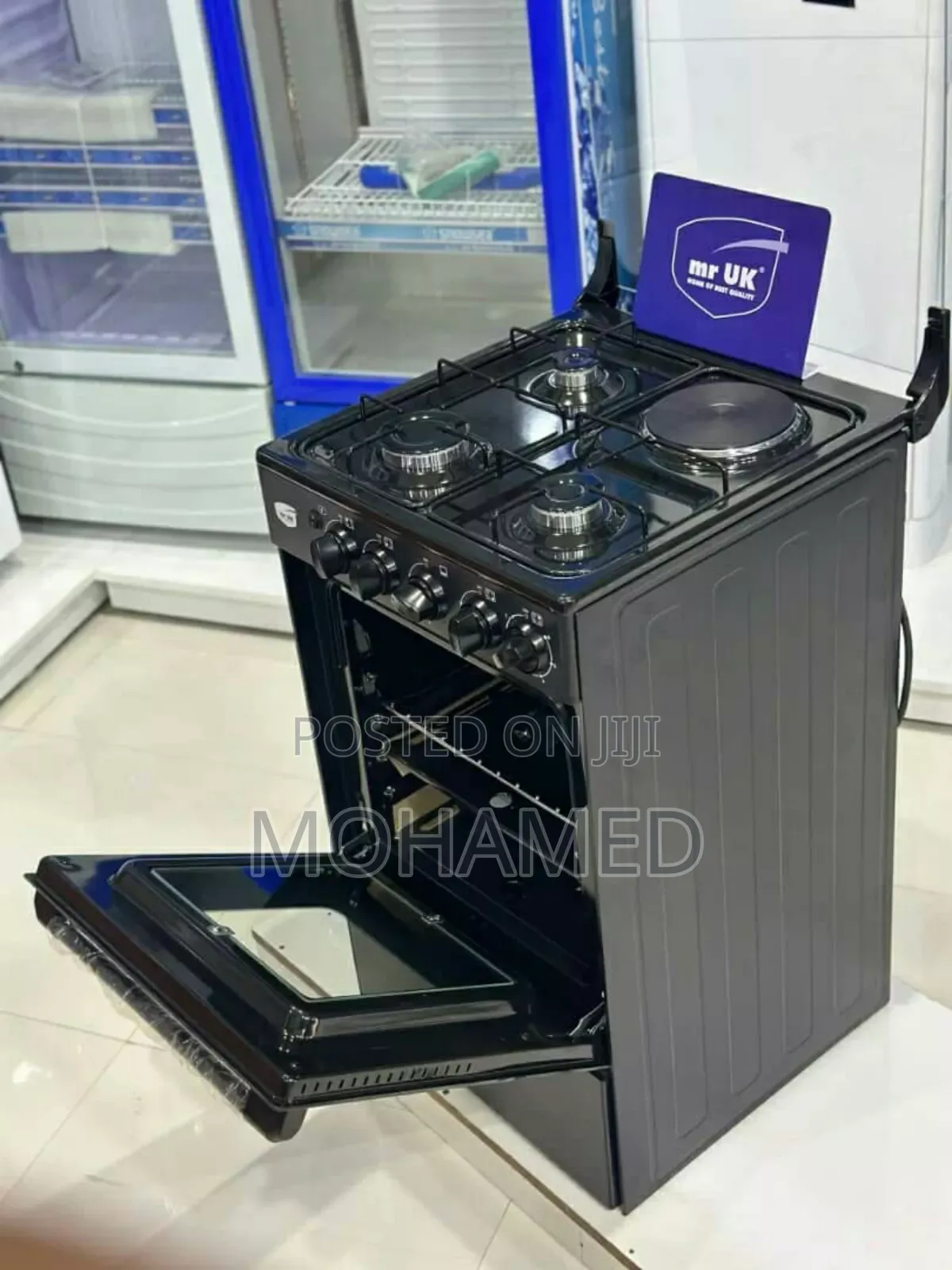 Mr Uk 3gas 1electric Plate