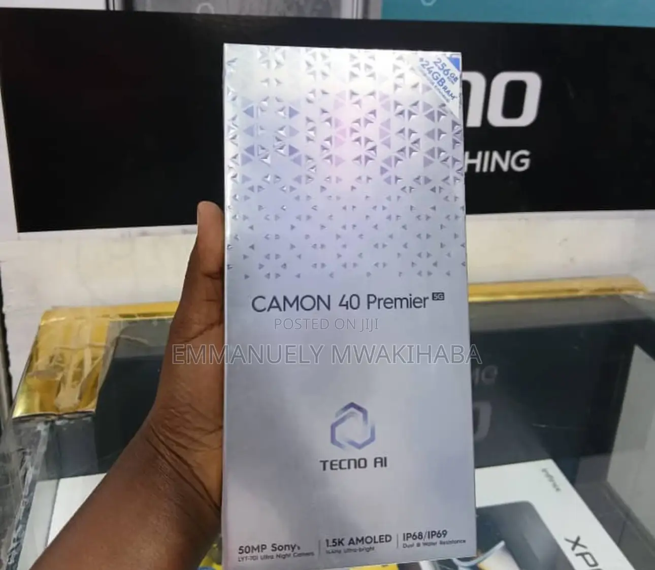 New Tecno Camon 40 Premier 256 GB