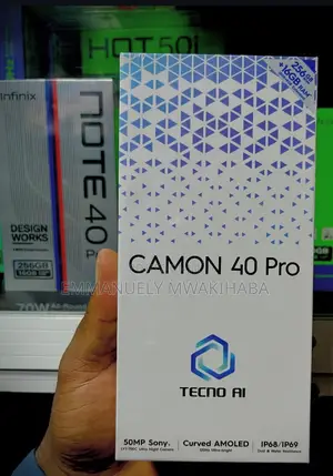 New Tecno Camon 40 Pro 256 GB