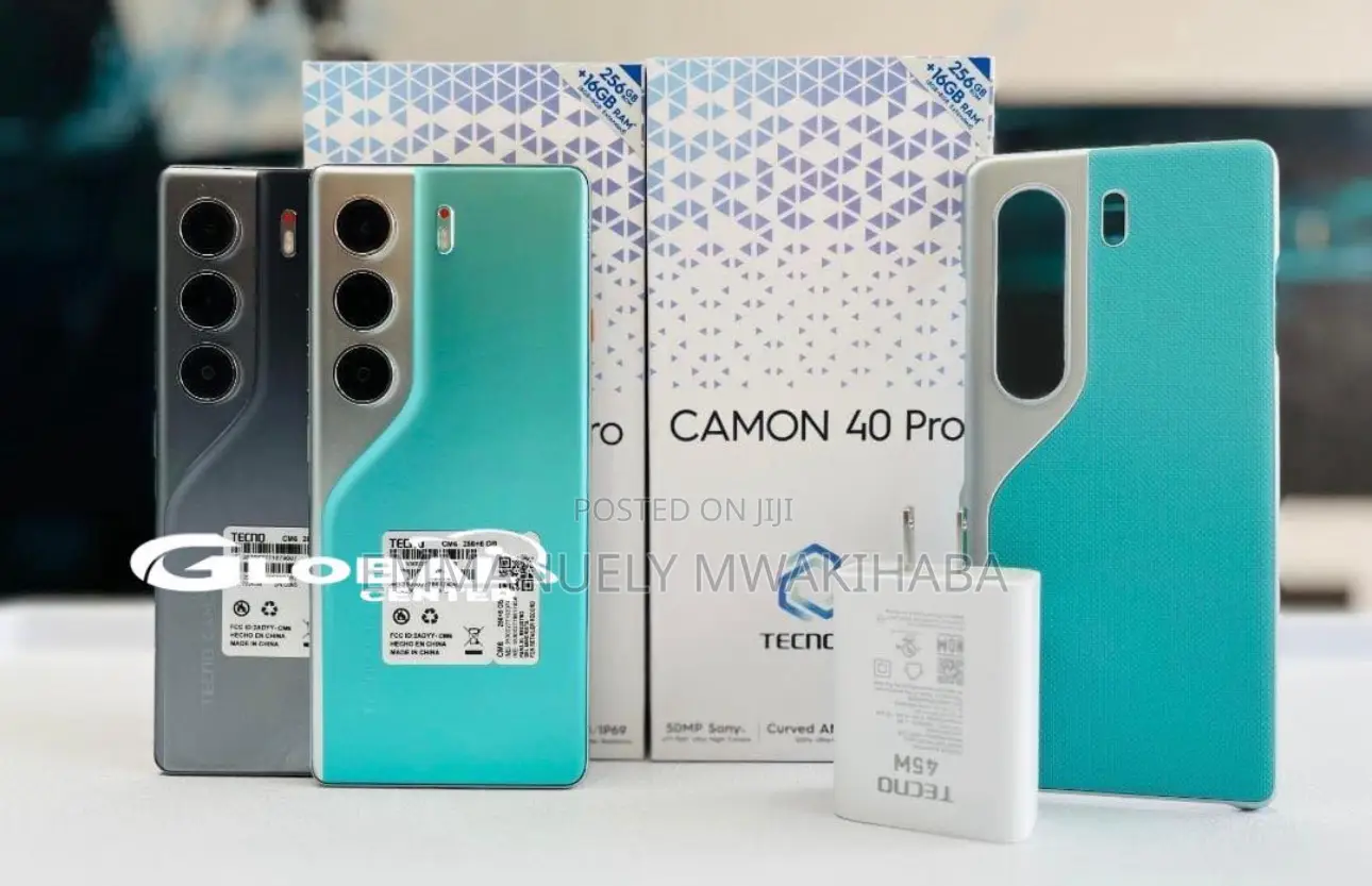 New Tecno Camon 40 Pro 256 GB