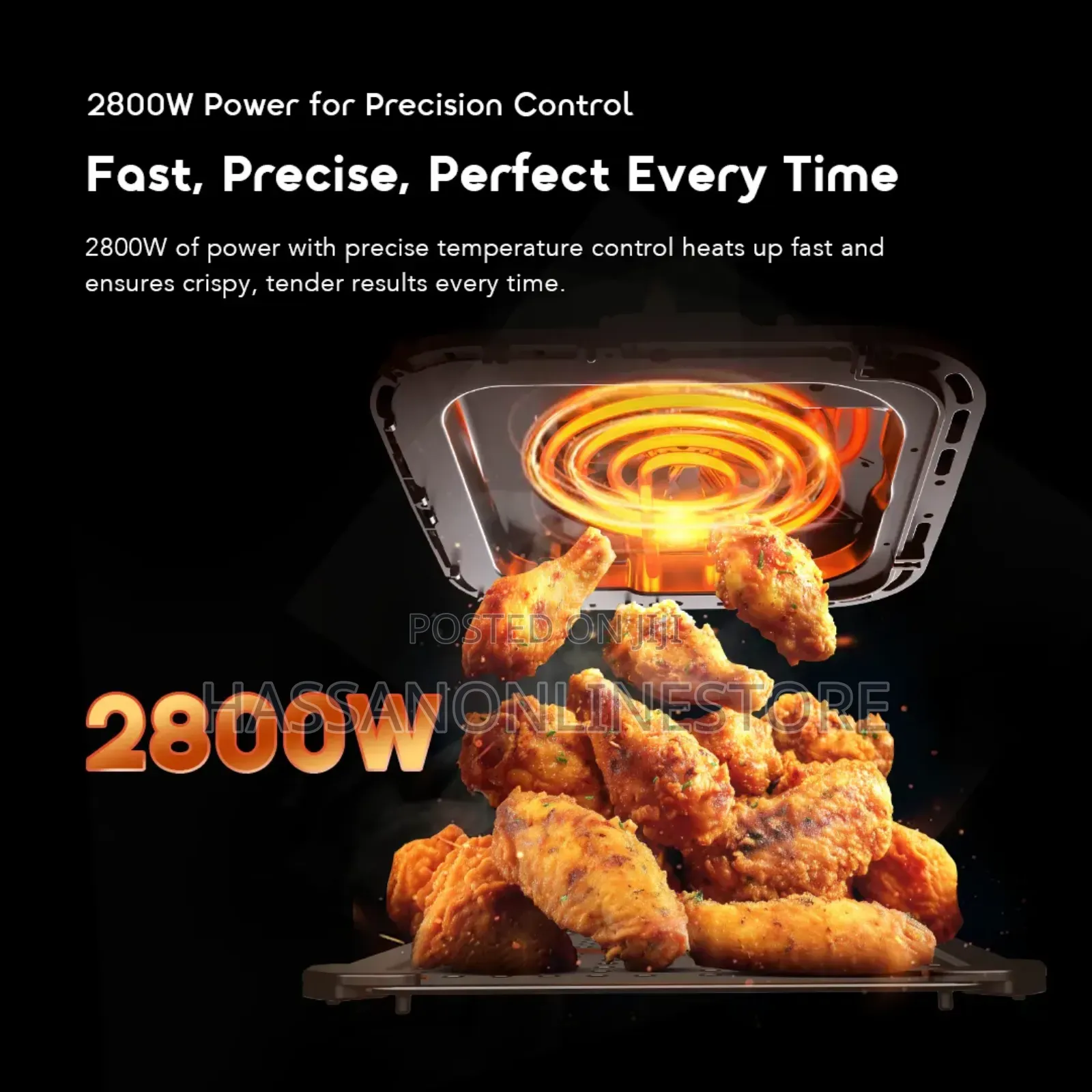 Oraimo Nutrifry Duo 8l 2800w Airfryer