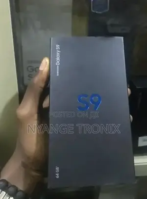 New Samsung Galaxy S9 256 GB Black