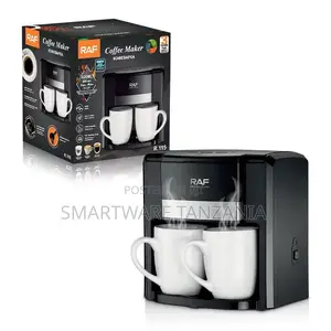 Raf Mini 2-Cup Electric Coffee Maker – Hot Plate Drip Brewer