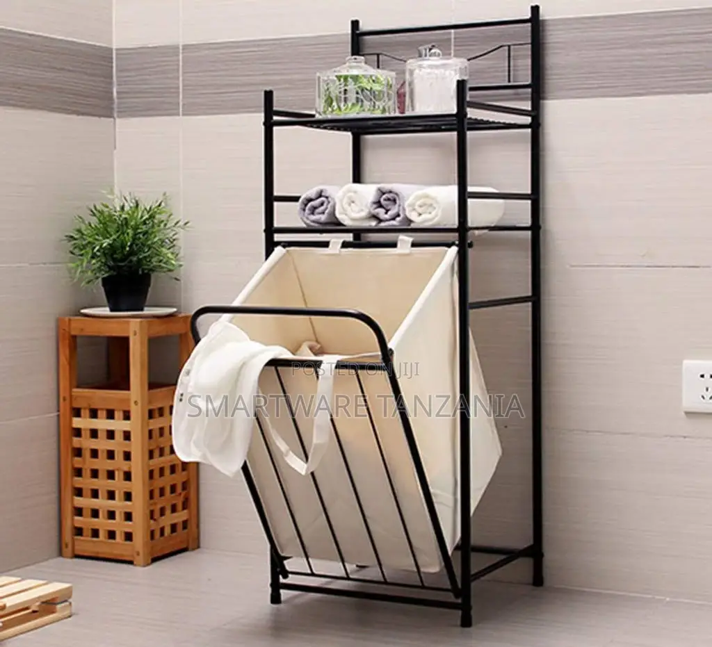 Tilt-Out Laundry Hamper, Rolling Laundry Basket Hamper