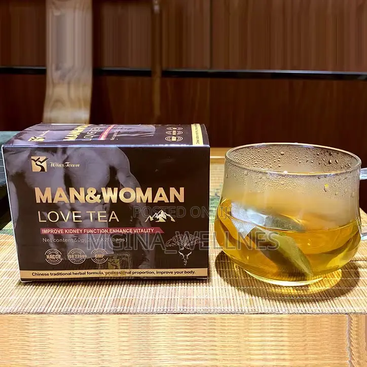 Man and Woman Love Tea Couple