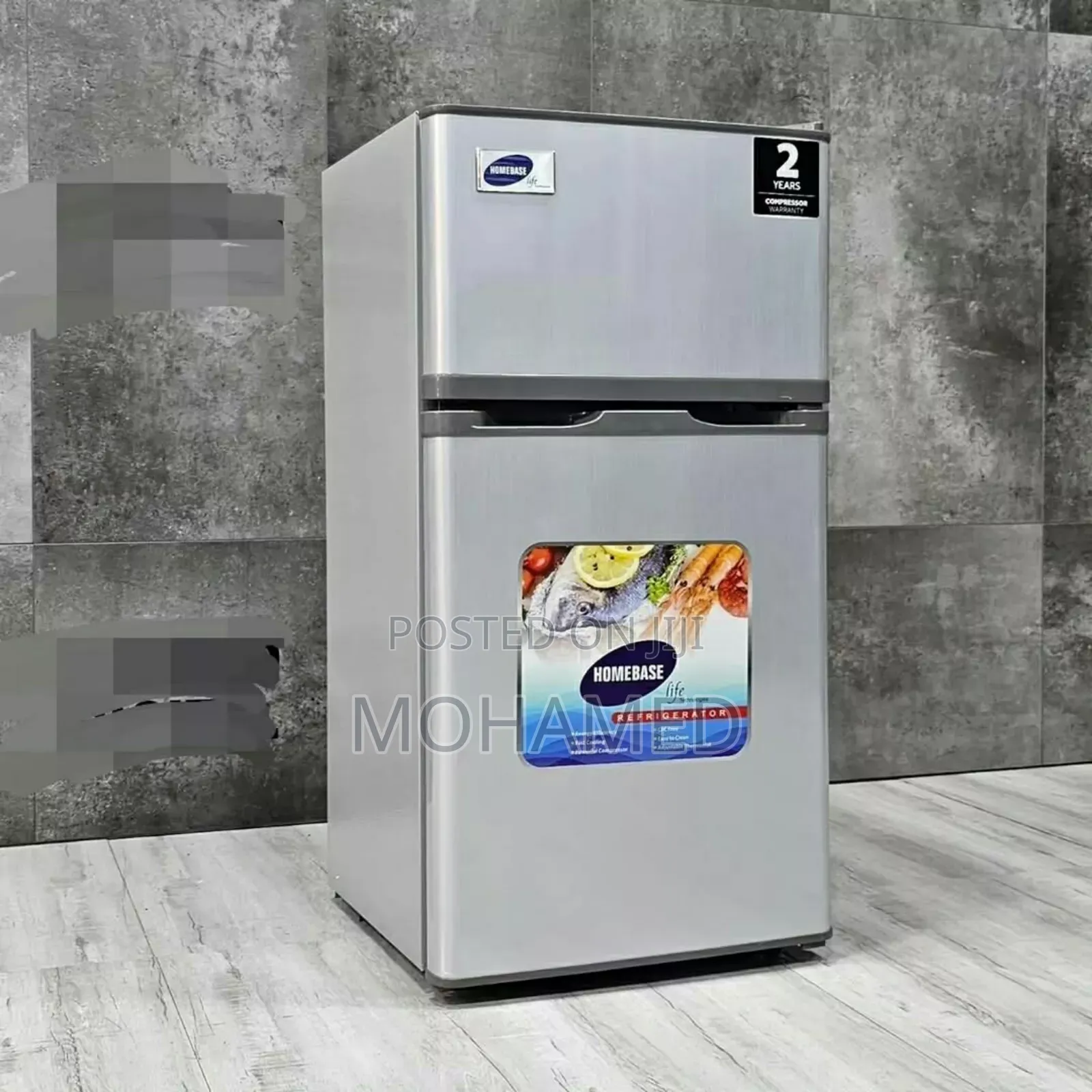 Homebase Single Door Fridge 100l