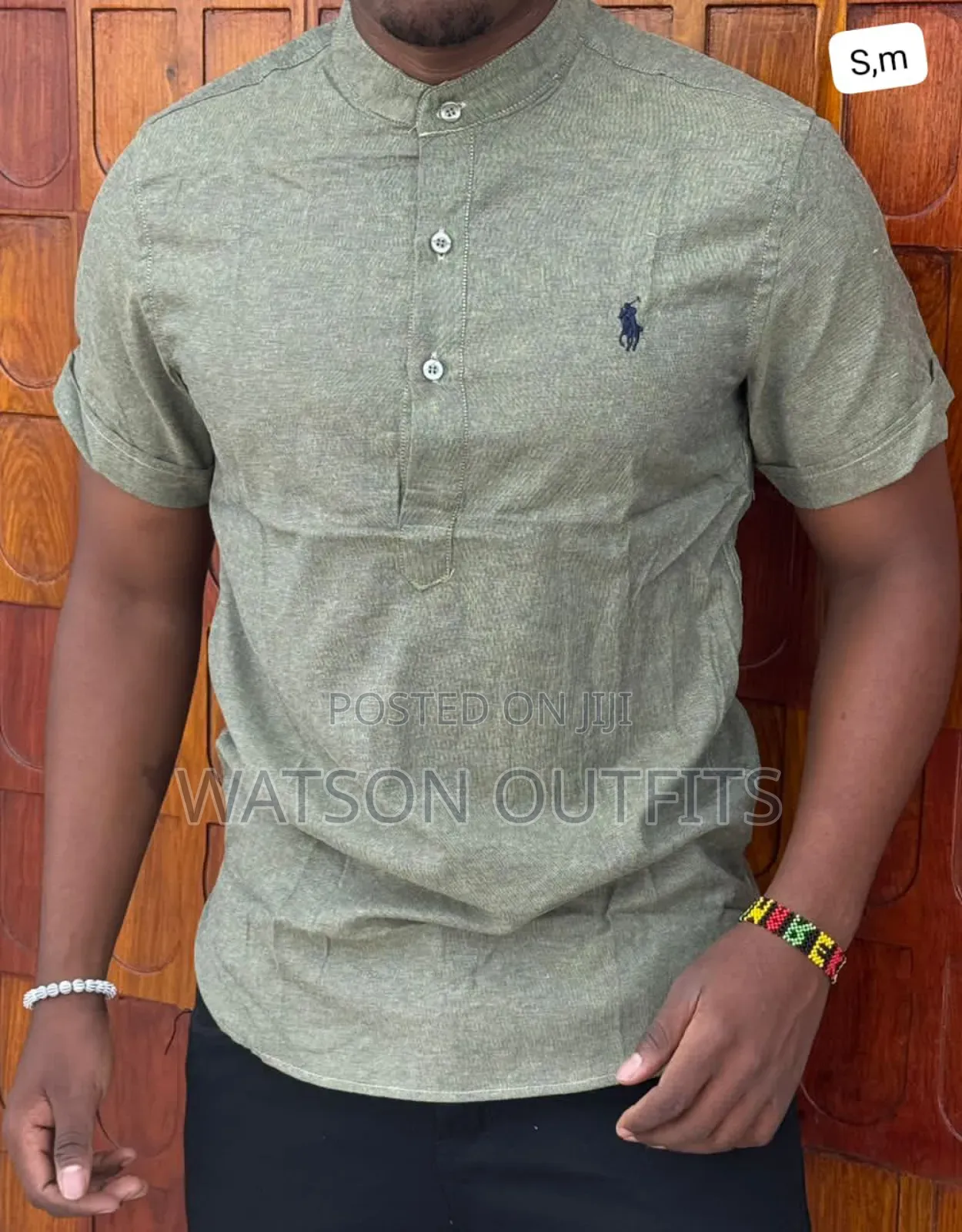Men's Chinese and Ordinary Collar New Shirts Official