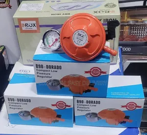 Gas Regulator With Pressure Gauge for Large Gas Cylinders