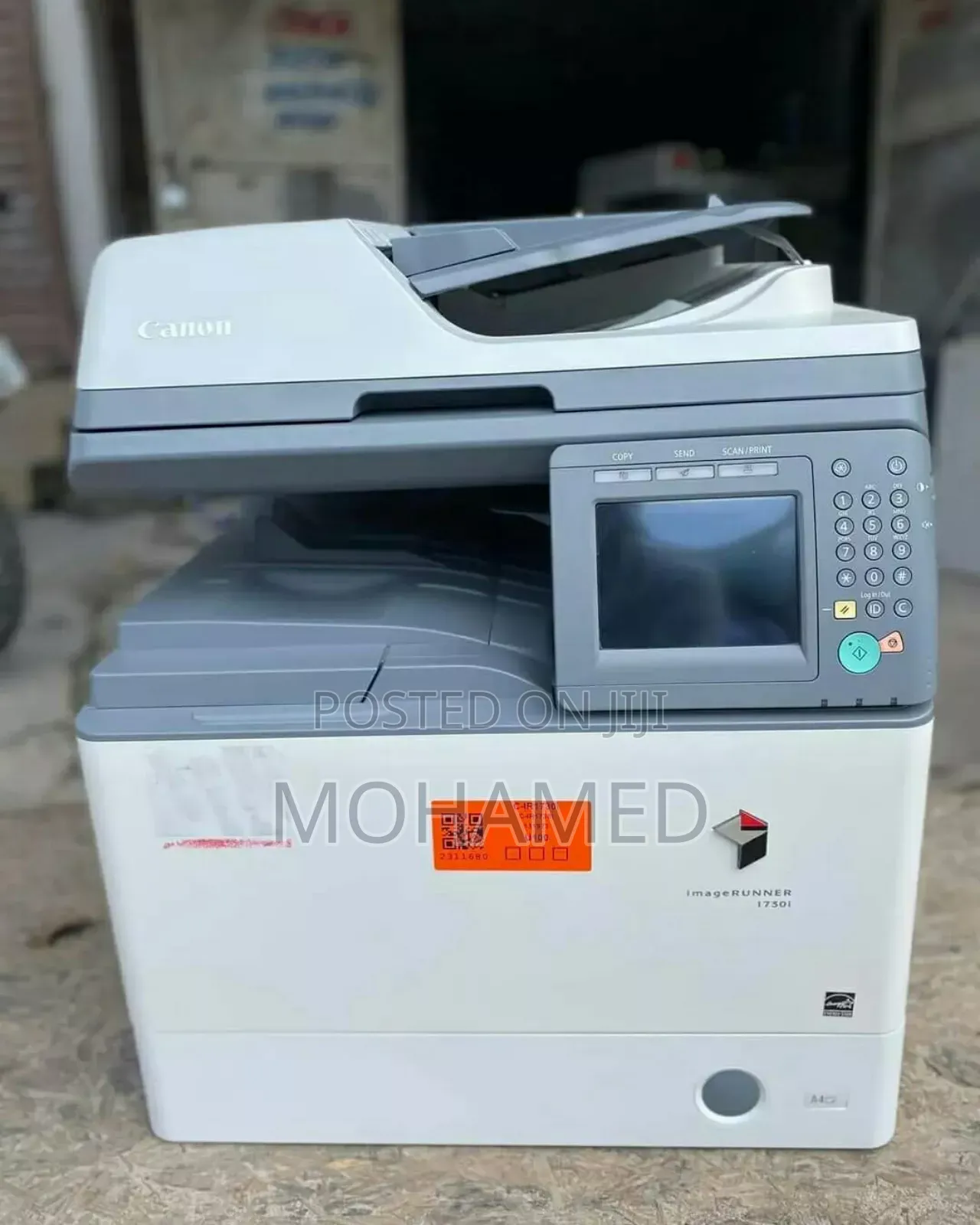 Canon Ir1730 Photocopy Machine