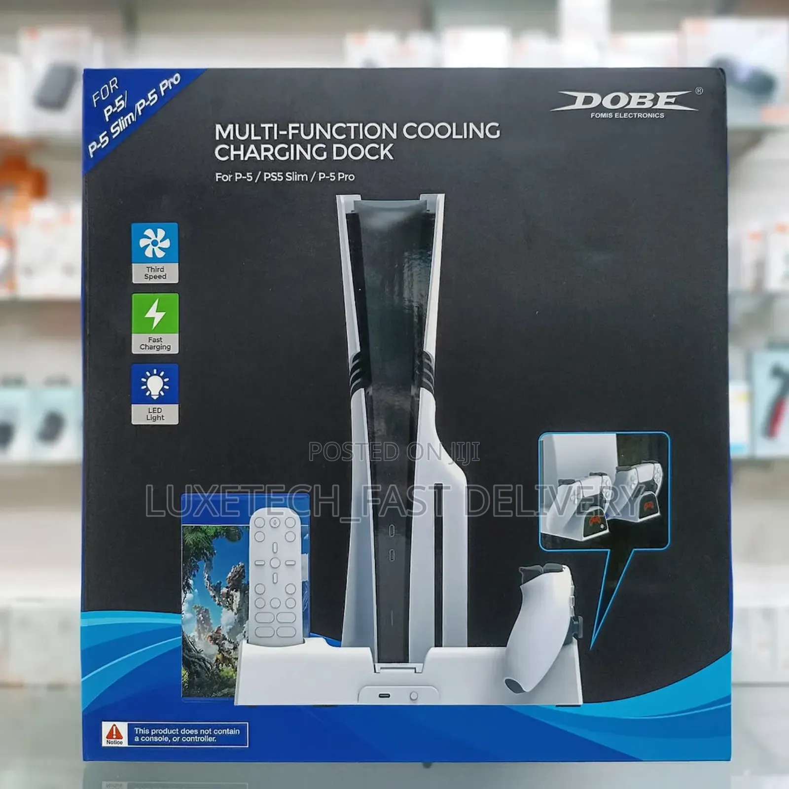 Ps5 All-in-one Cooling Stand And Fast Charging Dock