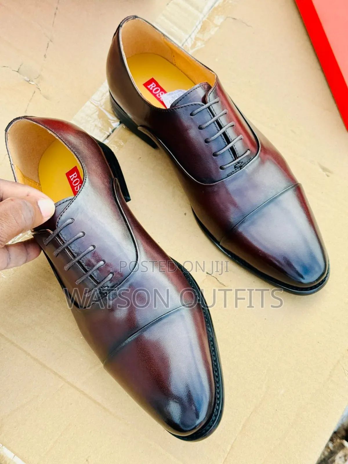 New Boss Men's Leather Moccasins