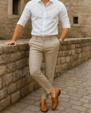 Plain Long Sleeve Men's Good Materials Shirts