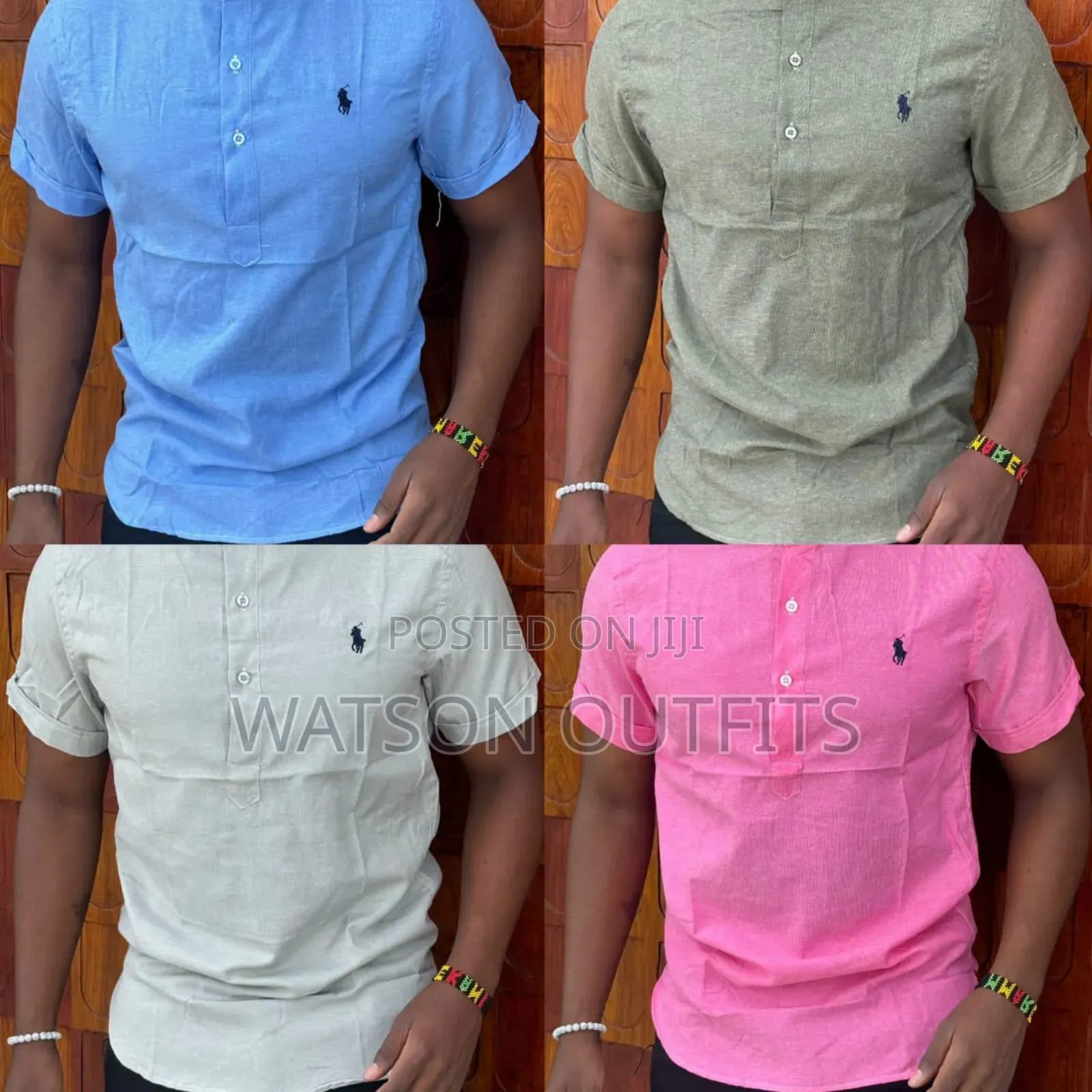 Official Men's Shirts Short Sleeve Smart and Stylish