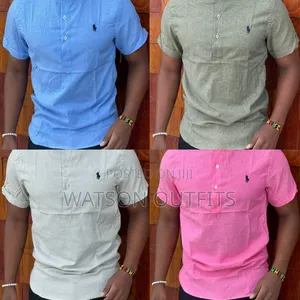 Official Men's Shirts Short Sleeve Smart and Stylish
