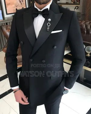 Premium Best Men's Mario Casas Suits in Black Colour