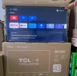 TCL Inch 43 Google Smart Tv Real Quality Dolby Audio