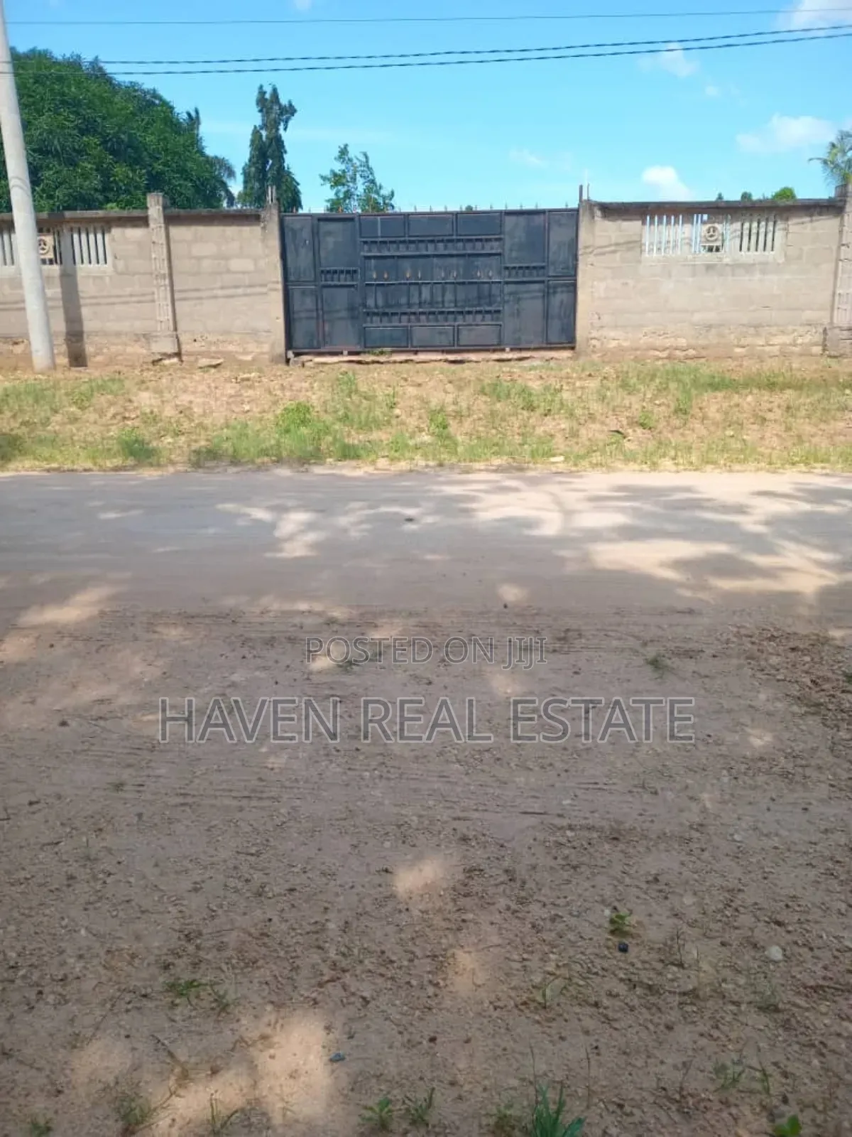 Fenced Plot for Sale at Bunju