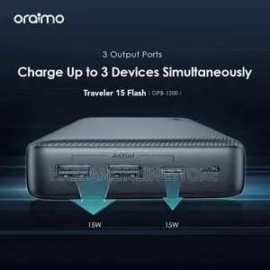 Oraimo Traveler 15 Flash 20000mah 15w Power Bank