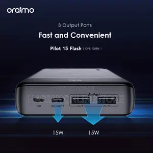 Oraimo Pilot 15 Flash 20000mah 15w Power Bank