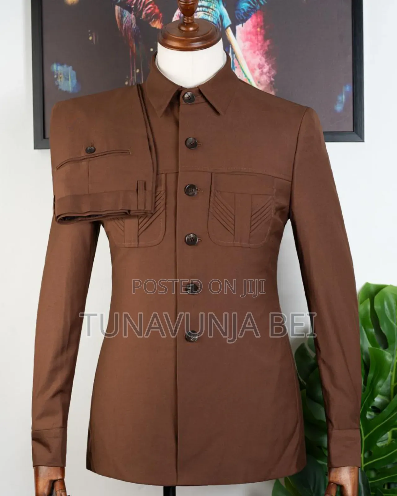 Kàundaa Suit / Carrot Colour